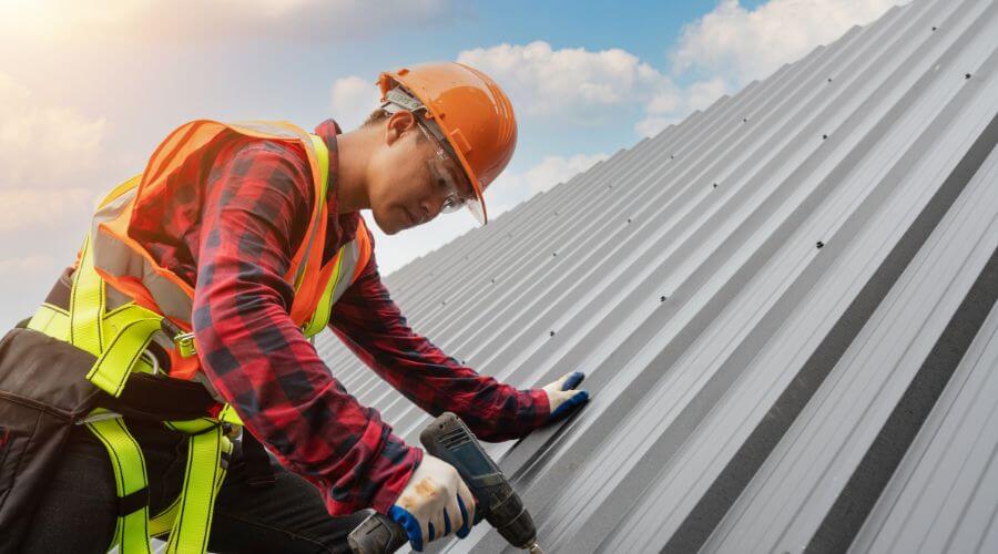 Professional metal roof installation in Whitten, IA
